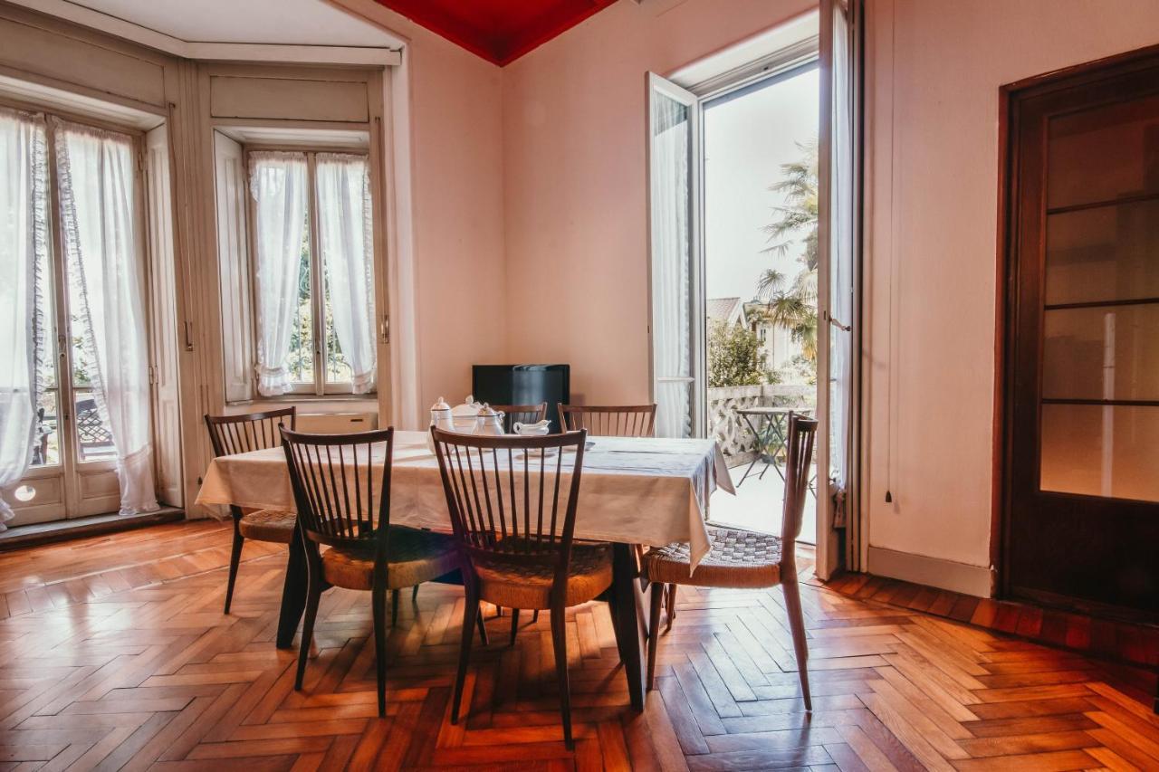 Library Apartment - Villa Candela Stresa Exterior foto
